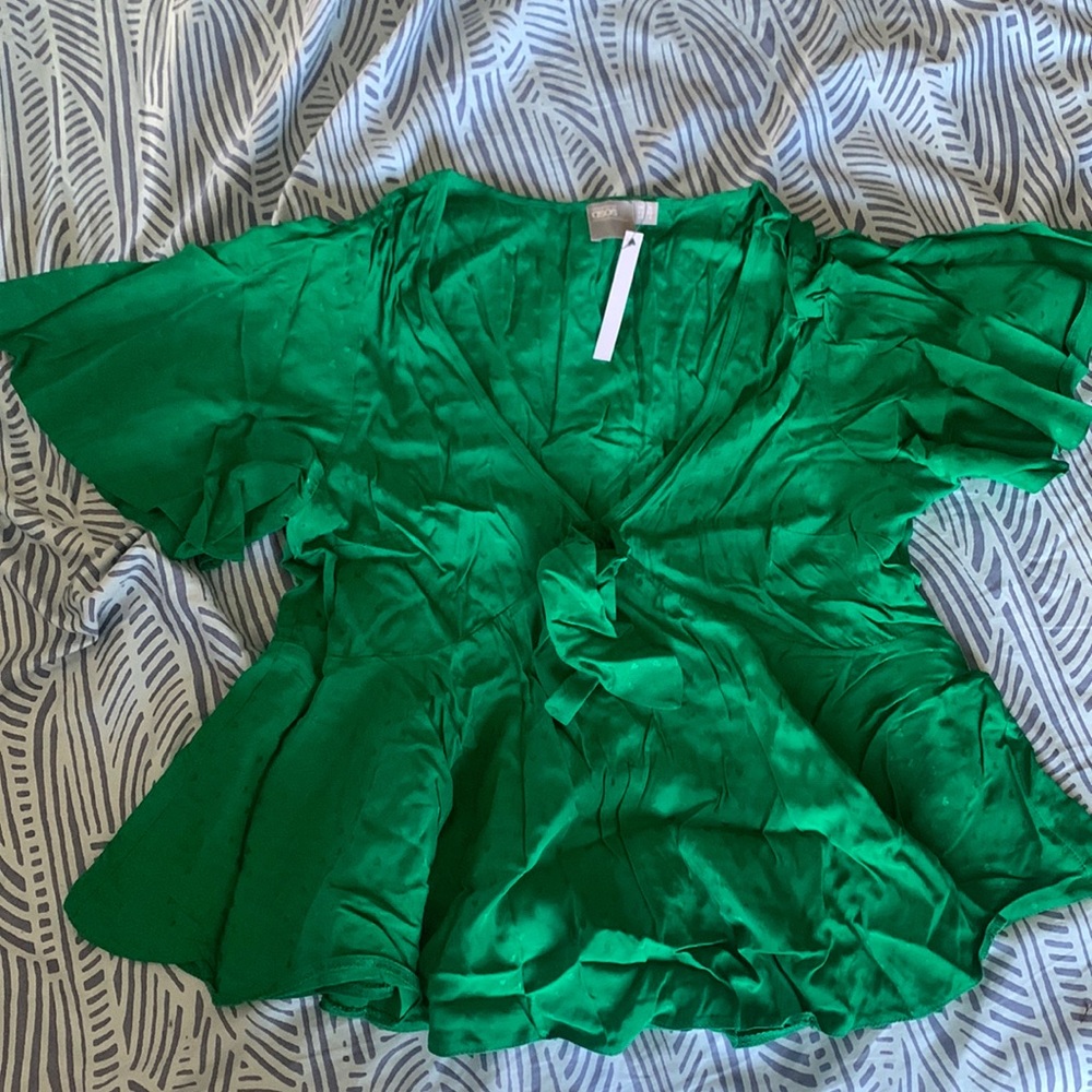 ASOS NWT green shirt never worn!